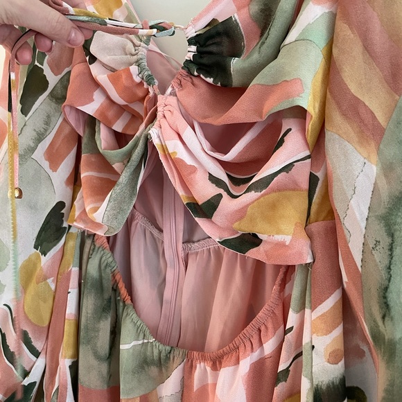 Colorful Boutique Cut Out Dress - Picture 4 of 5